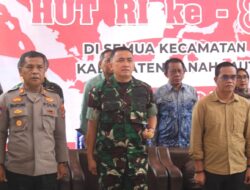 Dandim 1009/Tanah Laut Menghadiri Gerakan Pangan Murah Yang Dilaksanakan Serentak Di Seluruh Indonesia