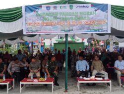 Dandim 1208/Sambas Dampingi Bupati Hadiri Vicon Bersama Kementrian RI Dalam Program Stabilisasi Pasokan Dan Harga Pangan