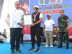 Turut Hadir Dalam Kegiatan Komandan Kodim 1009/Tla Bangga Tanah Laut Mendapat Penghargaan Museum Rekor Muri