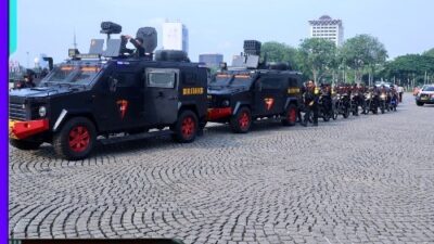 Wakapolri Pimpin Patroli Skala Besar TNI-Polri, Tegaskan Tidak Ada Ruang Untuk Anarkis