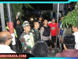 Polres Kediri Kota dan Kodim 0809 Gelar Patroli Gabungan Pastikan Kondusifitas Pasca Aksi Demo