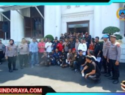 AMI Ikuti Giat Deklarasi Damai di Polrestabes Surabaya, Tegaskan Komitmen dan Siap Jaga Kamtibmas