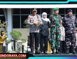 Polda Jawa Timur Gelar Apel dan Doa Bersama Forkopimda dan Puluhan Ormas Untuk Jogo Jatim