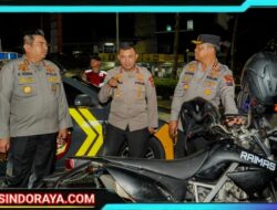 Patroli Skala Besar: Kapolrestabes Surabaya Pastikan Malam Kota Tetap Kondusif