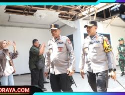 Kapolda Jatim Tinjau Titik Kerusakan di Kediri Raya, Himbau Masyarakat Turut Jaga Kamtibmas