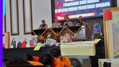 Ungkap Pembakaran Gedung Grahadi Hingga Penjarahan Polsek Tegalsari, Polisi Tetapkan 33 Tersangka