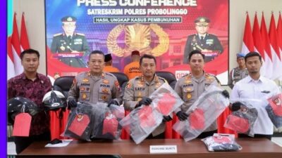Polres Probolinggo Amankan Ayah dan Anak Tersangka Pembunuhan Maut di Sukapura