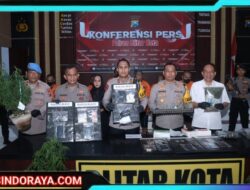 Operasi Tumpas Narkoba Polres Blitar Kota Amankan 9 Tersangka, 1 Diantaranya Pemilik Lahan Ganja