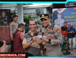 Polres Jember Beri SIM Gratis Untuk Kaum Difabel di Hari Lalu Lintas Bhayangkara ke-70