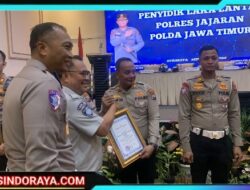Tekan Angka Kecelakaan Hingga 44,6 Persen, Satlantas Polres Pelabuhan Tanjung Perak Raih Juara I Dari Polda Jatim
