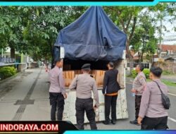 Polresta Banyuwangi Berhasil Amankan Truk Muat Ribuan Liter Miras Jenis Arak Dikemas Dalam Botol