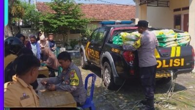 Polres Madiun Kota Salurkan 4 Ton Beras SPHP Untuk 4 Desa