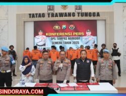 OPS Tumpas Narkoba 2025 Polres Pamekasan Berhasil Amankan 19 Tersangka dari 14 Kasus yang Terungkap
