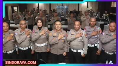 Peringati HUT Lalu Lintas Bhayangkara ke-70, Kapolres Pelabuhan Tanjung Perak Ajak Jajaran Refleksi Diri dan Tingkatkan Pelayanan Humanis