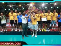 Tim Putra Bhayangkara Presisi Juara I di Open Tournament Bola Voli Piala Panglima TNI Tahun 2025