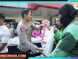 Polres Ponorogo Kembali Gelar Baksos Apresiasi Tukang Becak dan Ojol Solid Jaga Kambtimas