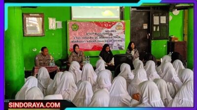 Cooling system Polsek Pandaan Masuk Pesantren, Edukasi Santri Soal Tertib Jalan dan Bahaya Perundungan