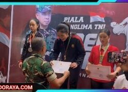 Polwan Polresta Sidoarjo Raih Juara I Kejuaraan Karate Piala Panglima TNI 2025