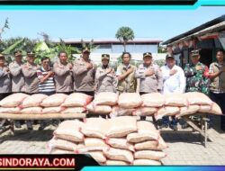 Dukung Ketahanan Pangan, Polres Pelabuhan Tanjung Perak Distribusikan 1 Ton Jagung Hasil Panen Raya Kwartal III ke Bulog
