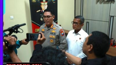 DVI Polda Jatim Dirikan Posko Penanganan Korban Robohnya Bangunan Pondok Pesantren Al Khoziny
