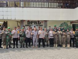 Patroli Gabungan TNI-Polri di HST, Perkuat Kebersamaan dan Kamtibmas