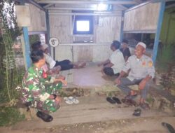 Wujudkan Lingkungan Aman, Babinsa Koramil 1002-06/Barabai Aktifkan Poskamling