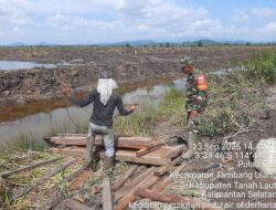 Bentuk Dukungan Program Oplah Personel Jajaran Kodim 1009/Tla Terus Melaksanakan Pendampingan Di Lokasi