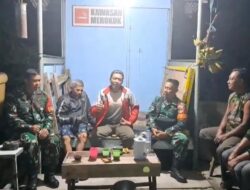 Babinsa Kodim 1009/Tla Berikan Motivasi Serta Semangat Warga Untuk Aktifkan Kembali Poskamling