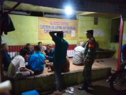 Babinsa Banua Lawas Keliling Kampung, Pastikan Keamanan Lingkungan Terkendali