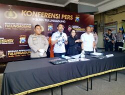 Satreskrim Polres Tulungagung Bekuk Residivis Aniaya Wakapolsek Pakel Saat Amankan Konvoi