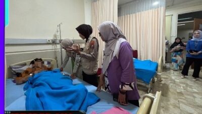 Polda Jatim Beri Trauma Healing Korban Runtuhnya Bangunan Ponpes Al-Khoziny Sidoarjo