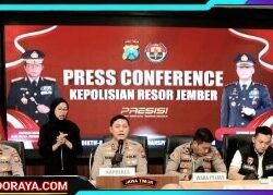 Polres Jember Berhasil Bongkar Sindikat Curanmor Amankan Tiga Tersangka dan 23 Motor Curian