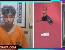 Polsek Asemrowo Amankan Karyawan Gudang di Margomulyo Usai Curi Motor Rekan Kerja