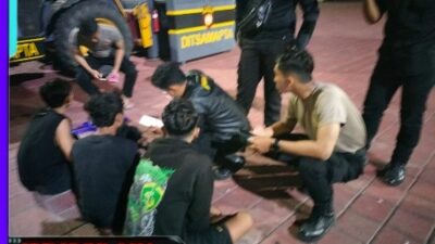 Patroli Raimas Polres Gresik Berhasil Gagalkan Peredaran Pil Koplo, Tiga Pemuda Diamankan