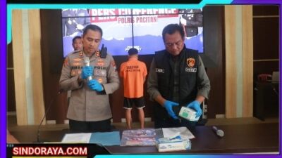 Polres Pacitan Berhasil Amankan Tersangka Curanmor dan 2 Unit Motor Hasil Curian