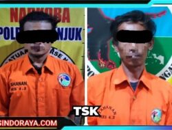 Polres Nganjuk Berhasil Ungkap Kasus Narkoba, Dua Tersangka Pengedar Sabu Diamankan