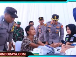 Polres Ngawi Gelar Bakti Kesehatan Gratis Warga Padas : Terima kasih Pak Polisi