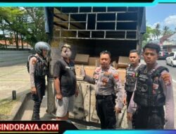 Patroli Polresta Banyuwangi Berhasil Gagalkan Penyelundupan Ribuan Botol Arak dari Bali
