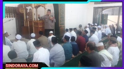 Polres Pasuruan Ajak Jamaah Jaga Ukhuwah Lewat Cooling System Safari Jumat