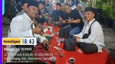 Duka Mendalam, Wartawan Vanguard Jurnalis Bersatu Hadiri Tahlil 7 Hari Putra Dirut PT Nusantara Jaya News 