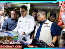 Satgas Pengendalian Harga Beras Jawa Timur Sidak Pasar di Surabaya