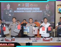 Polres Lamongan Berhasil Amankan Komplotan Ganjal ATM Lintas Provinsi, Pelaku Belajar dari YouTube
