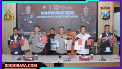 Polres Lamongan Berhasil Amankan Komplotan Ganjal ATM Lintas Provinsi, Pelaku Belajar dari YouTube