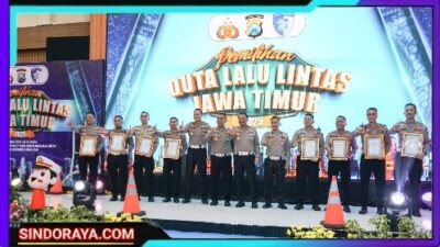 Raih Juara III, Satlantas Polrestabes Surabaya Terus Berkomitmen Berikan Pelayanan Terbaik dan Inovasi Kamseltibcarlantas