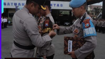 Polres Lamongan Kukuhkan Pamapta: Wujud Komitmen Polri Tingkatkan Pelayanan dan Kepercayaan Publik