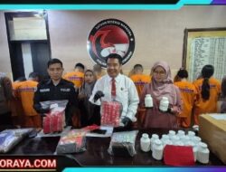Semangat Sumpah Pemuda Polresta Banyuwangi Komitmen Berantas Narkoba : Ungkap 22 Kasus Amankan 25 Tersangka