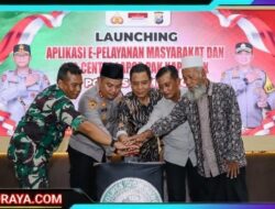 Polres Jombang Launching Aplikasi E-Pelayanan Masyarakat dan WhatsApp Center ‘Lapor Pak Kapolsek”