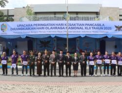 Wakapolres Tulungagung Hadiri Upacara Hari Kesaktian Pancasila Dirangkaikan Haornas ke-42 Tahun 2025