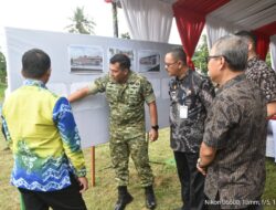 Dandim 1002/HST dan Pemkab Hulu Sungai Tengah Lakukan Ground Breaking Koperasi Merah Putih di Kasarangan