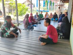 Melalui Komsos Babinsa Kodim 1009/Tla Perkuat Hubungan Emosional Dengan Warga, Di Desa Binaan